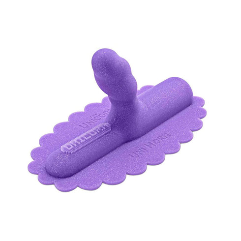 The Unicorn Uni Horn Twisted Textured Silicone Attachment (view 4)