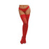 Dreamgirl Sheer Thigh-High Stockings with Silicone Lace Top