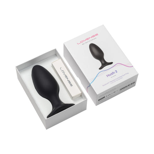 Lovense Hush 2 Bluetooth Remote-Controlled Vibrating Butt Plug