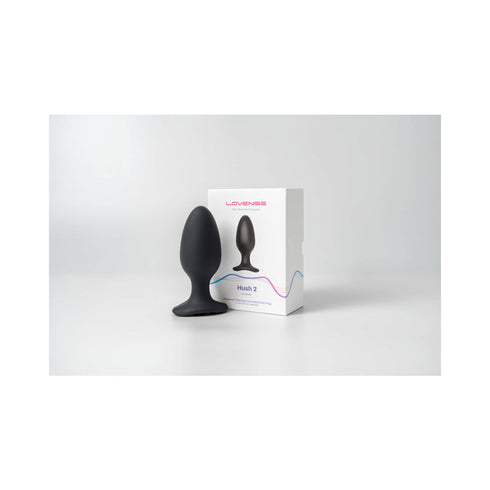 Lovense Hush 2 Bluetooth Remote-Controlled Vibrating Butt Plug