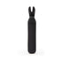 Happy Rabbit Rechargeable Silicone Bullet Vibrator With Ears Black (view 3)