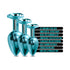 Nixie Metal Butt Plug Trainer Set 3-Piece Metallic