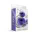 Nixie Metal Butt Plug & Furry Handcuff Set Medium Metallic