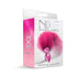 Nixie Metal Butt Plug With Ombre Tail Pink Metallic (view 2)