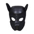 Ouch! Puppy Play Neoprene Puppy Hood Black (view 6)