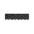 Ouch! Black & White Lace Mask With Elastic Straps Blindfold Black (view 3)