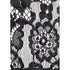 Ouch! Black & White Lace Mask With Elastic Straps Blindfold Black (view 5)