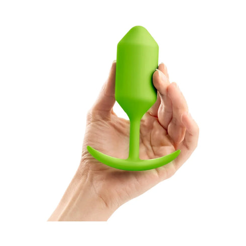 b-Vibe Snug Plug 3 Weighted Silicone Anal Plug
