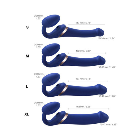 Strap-On-Me Multi Orgasm Bendable Strapless Strap-On