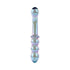 Gender X Lustrous Galaxy Wand 7.3 in. Dual-Ended Glass Dildo Multi-Color