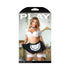 Fantasy Lingerie Play Be My Guest Costume Black/White M/L
