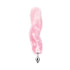 Foxy Tail Light Up Faux Fur Butt Plug With Multicolored Light Pattern