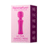FemmeFunn Ultra Wand Mini Rechargeable Flexible Textured Silicone Vibrator