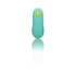 ROMP Cello Rechargeable Remote-Controlled Silicone G-Spot Egg Vibrator Light Teal