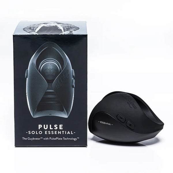 Black Pulse Solo Essential product with packaging on a white background