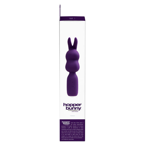 VeDO Hopper Bunny Rechargeable Silicone Mini Wand Vibrator