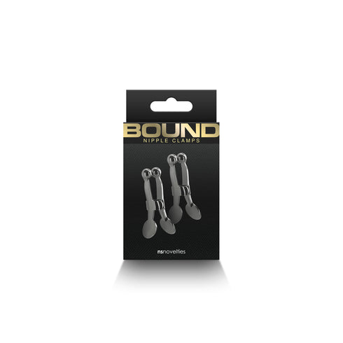 Bound Gunmetal Nipple Clamps Collection
