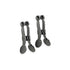 Bound Gunmetal Nipple Clamps Collection