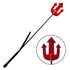 Rouge Leather Devil Riding Crop Red