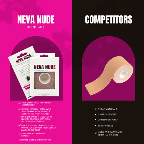 Neva Nude Boob Tape 16 ' Honey