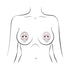 Pastease Halloween Jason Hockey Mask Pasties (view 2)
