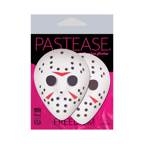 Pastease Halloween Jason Hockey Mask Pasties (view 3)