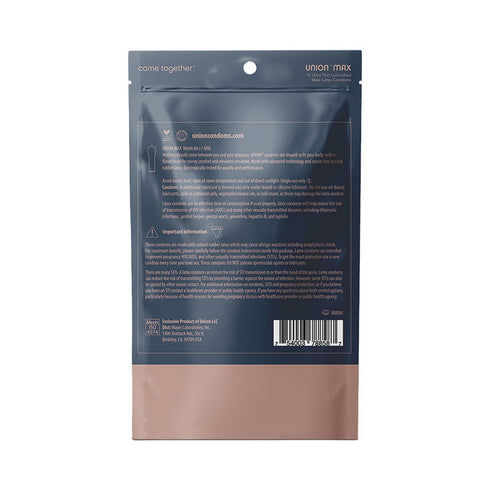 Union Latex Condoms 12-Pack
