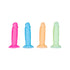 Addiction Silly Willy Glow-in-the-Dark 3.3 in. Silicone Dildo 12-Piece Fishbowl Display