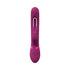 VIVE MIKA Rechargeable Triple Motor Vibrating Rabbit with G-Spot Flapping Stimulator Pink