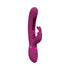 VIVE MIKA Rechargeable Triple Motor Vibrating Rabbit with G-Spot Flapping Stimulator Pink