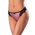 Magic Silk Sensual Desires Crotchless Thong Mauve S/M