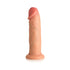 Jock Real Skin Vibrating Silicone Dildo 8 in. Light