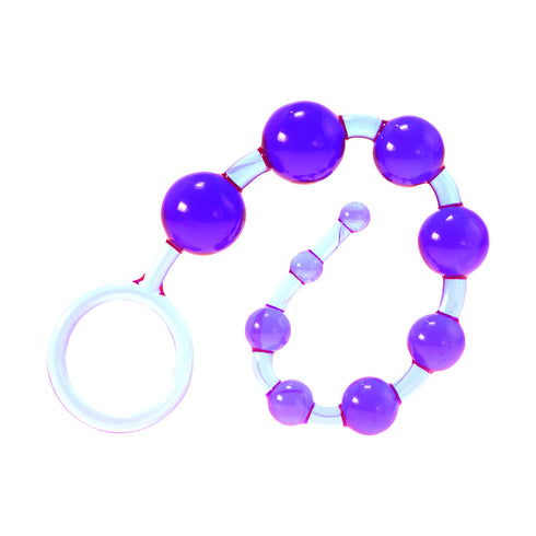 Me You Us Dragonz Tail Anal Beads Violet (view 2)
