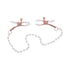 Sportsheets Sex & Mischief Peaches 'n CreaMe Pearl Nipple Clamps