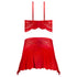 Magic Silk Sugar High Bralette, Cincher Skirt & Thong Set Red Queen Size (view 5)