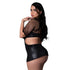Magic Silk Dress Up Miss Behaving Set Costume Black