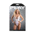 Fantasy Lingerie Play Bunny Hills 5-Piece Bunny Costume Set White