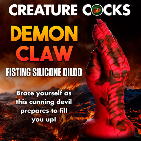 Creature Cocks Demon Claw Fisting Silicone Dildo (view 8)