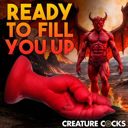 Creature Cocks Demon Claw Fisting Silicone Dildo (view 9)