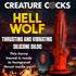 Creature Cocks Hell Wolf Thrusting & Vibrating Silicone Dildo