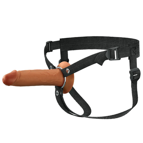 Fantasy X-Tensions Elite Hollow Silicone Strap-On 7 in.