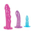 Large Glass Butt Plug - Glow in the Dark Glass Anal Plug | NS Novelties