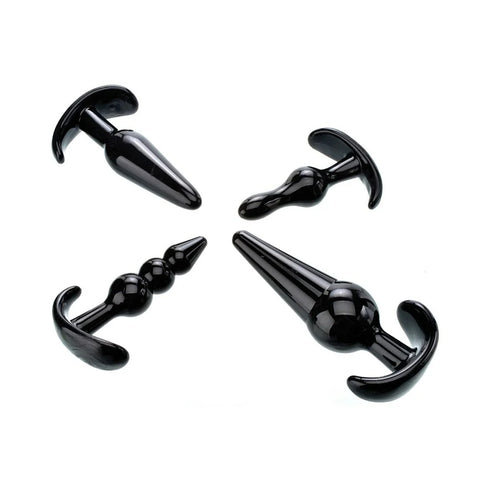 Adam & Eve 4-Piece Anal Plug Kit (Bag)