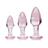 Adam & Eve Glitter Gem Butt Plug Set