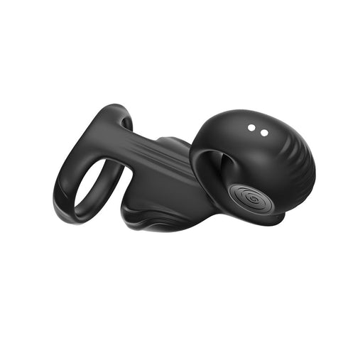 SVibe Snail Jovi Lite Couples Ring Black