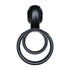 SVibe Snail Jovi Lite Couples Ring Black