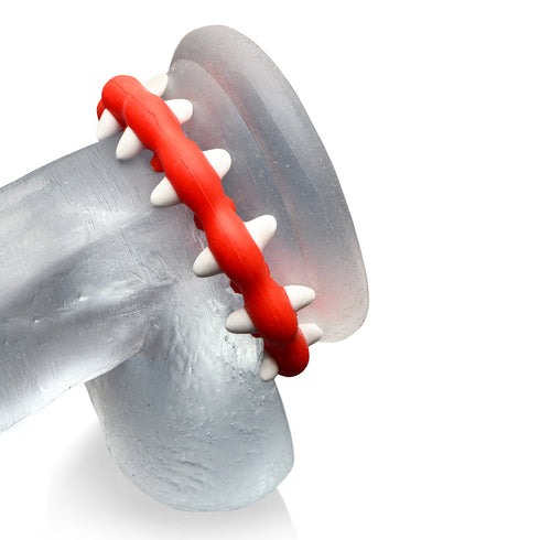 Creature Cocks Fangs Silicone Cock Ring (view 6)