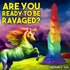 Creature Cocks Rainbow Horn Silicone Dildo (view 8)