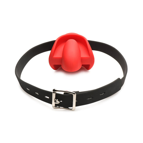 Master Series Extreme Silicone Gag with Locking Strap