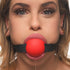Master Series Extreme Silicone Gag with Locking Strap